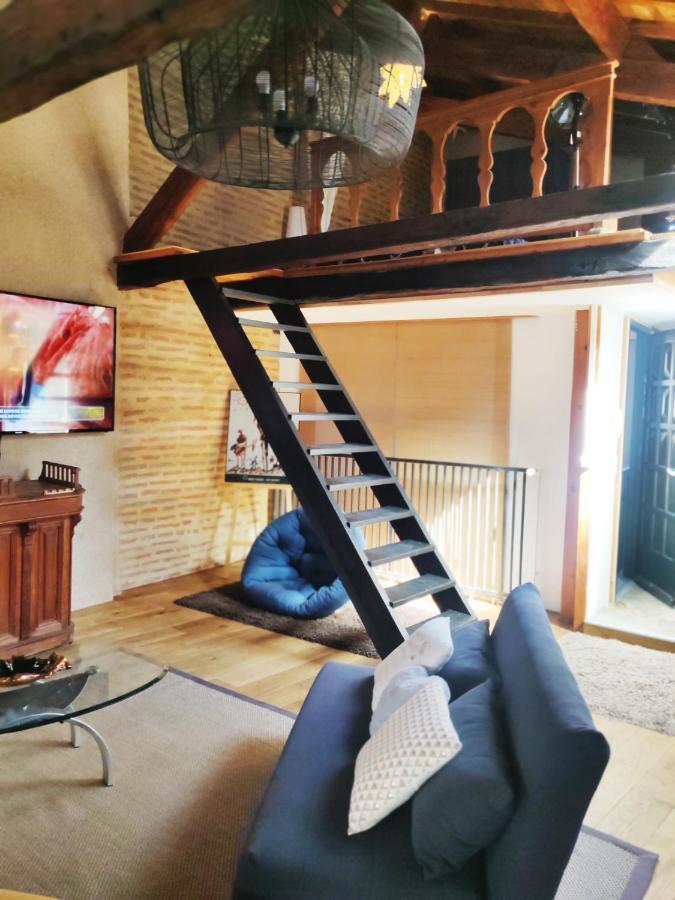 Chez Fanny - Le Loft - Centre Historique Cahors Cathedrale Apartman Kültér fotó